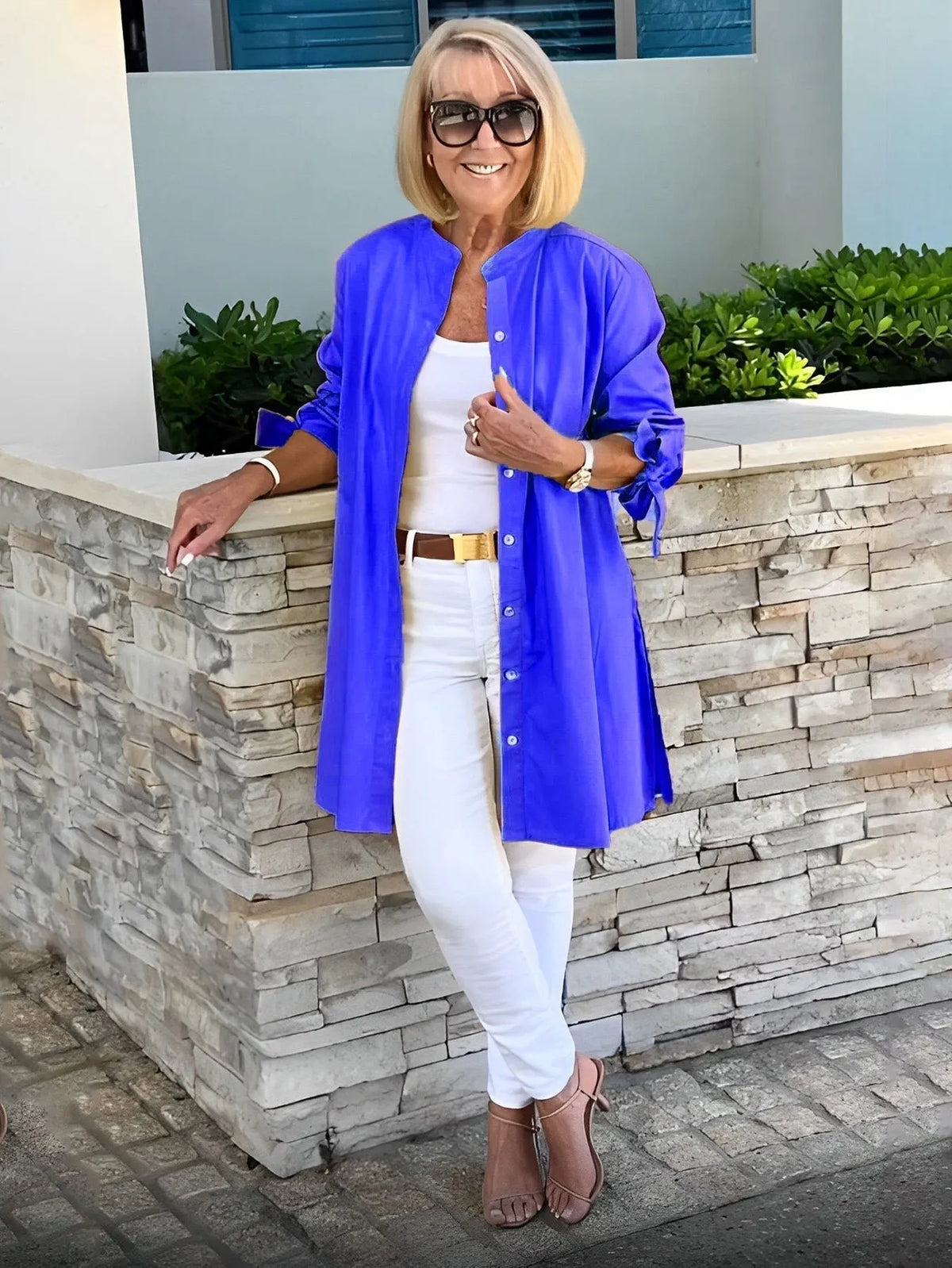 💥NEW ARRIVALS💥Solid Color Long  Shirt Jackets FOR Women