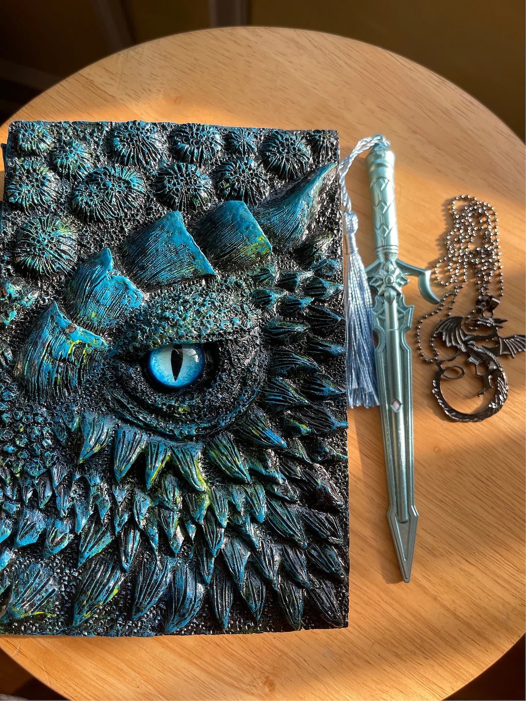 [Last Day 49% OFF]🐉GLORIOUS 3D DRAGON JOURNAL BOOK - HAND PAINTED