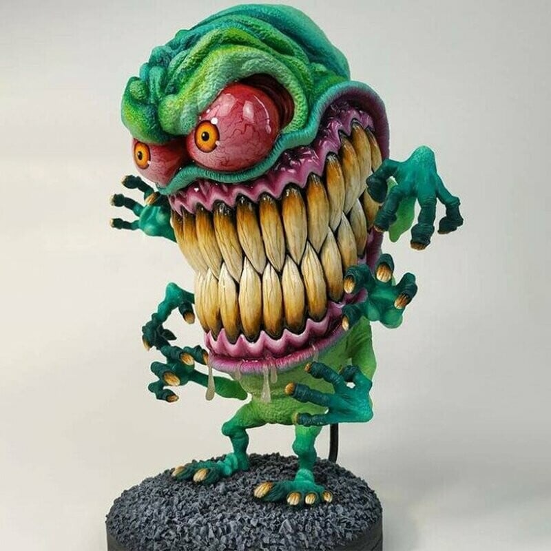 Angry Big Mouth Monster -Spooky Halloween Monster