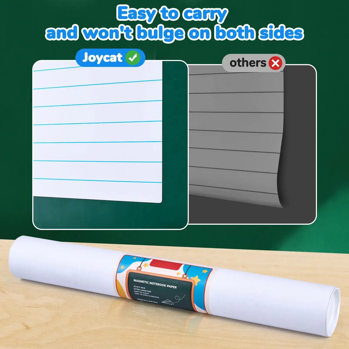 🎉📝✨Giant Magnetic Lined Paper Whiteboard 28” x 22” – 🧑‍🏫💕Perfect for Teaching, Writing Practice, To-Do Lists & Daily Planning( ✨ Write, Wipe & Reus)