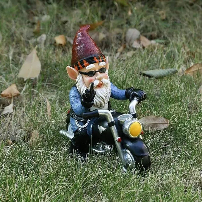 Middle Finger Dwarf Motorcycle😂