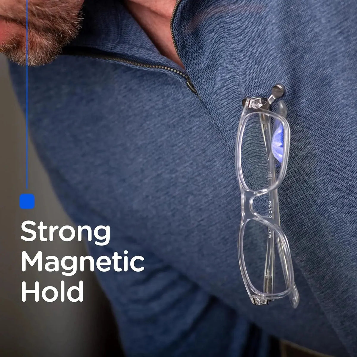 🔥HOT SALE🔥Magnetic Eyeglass Holder – Keep Your Glasses Secure & Always Within Reac