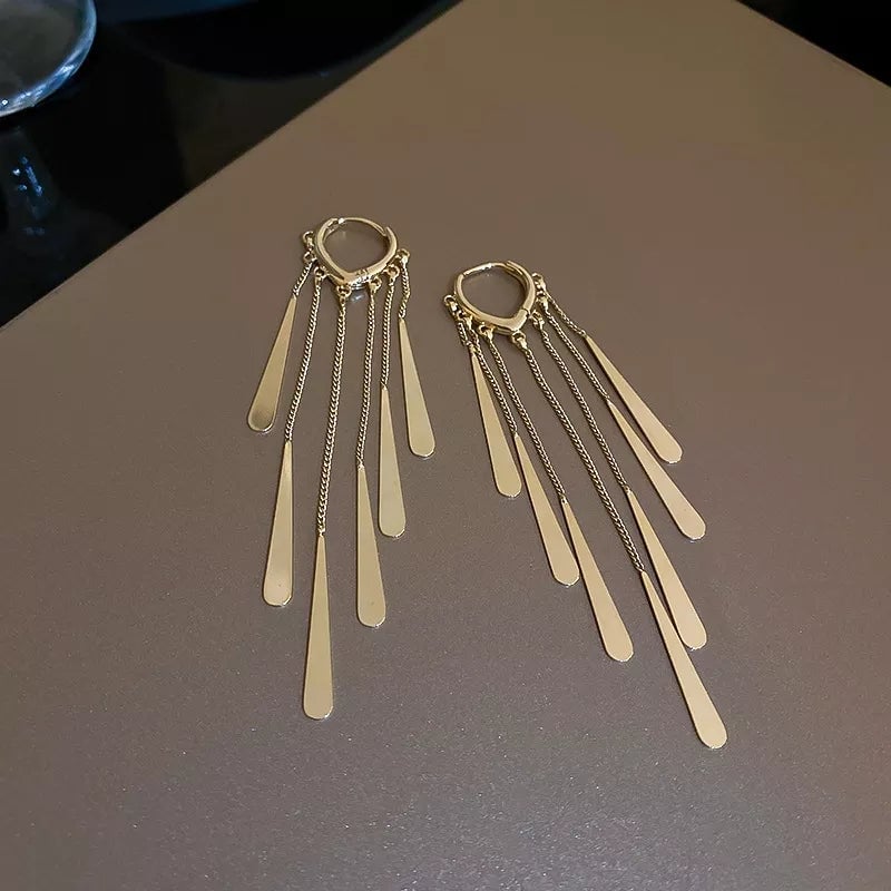 FASHION LONG TASSEL EARRINGS