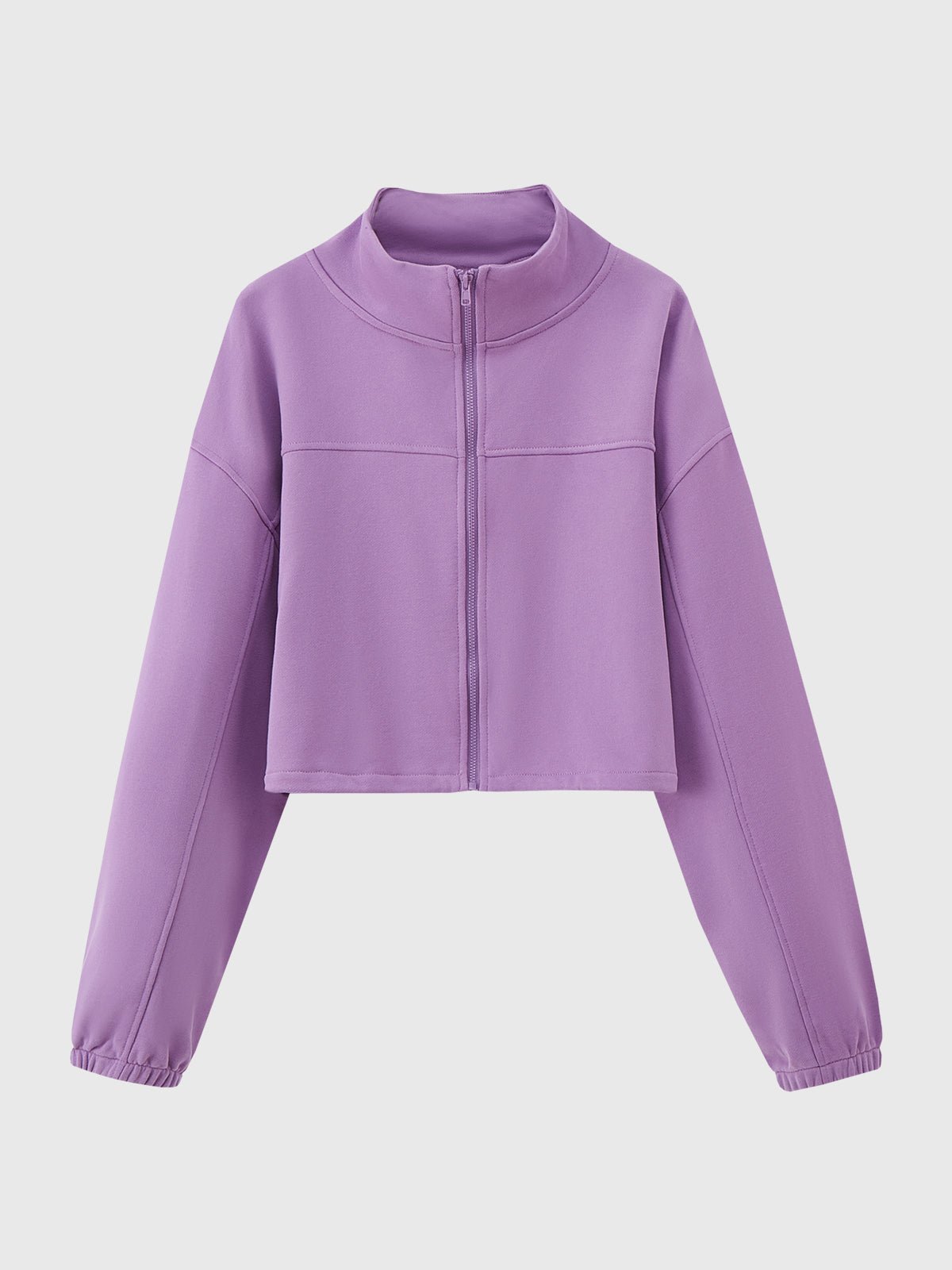 Terry Fleece Full Zip Sweatshirt