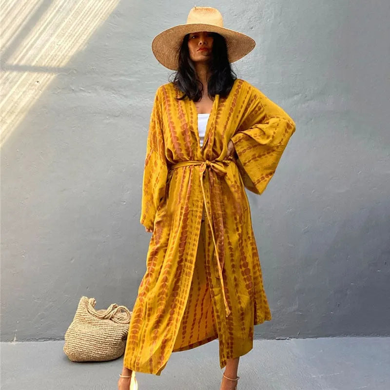 Printed Beach Cover-Up (Buy 2 Free Shipping)