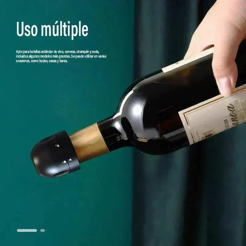 🎉🍾 Twist-Lock Wine and Champagne Bottle Stoppers