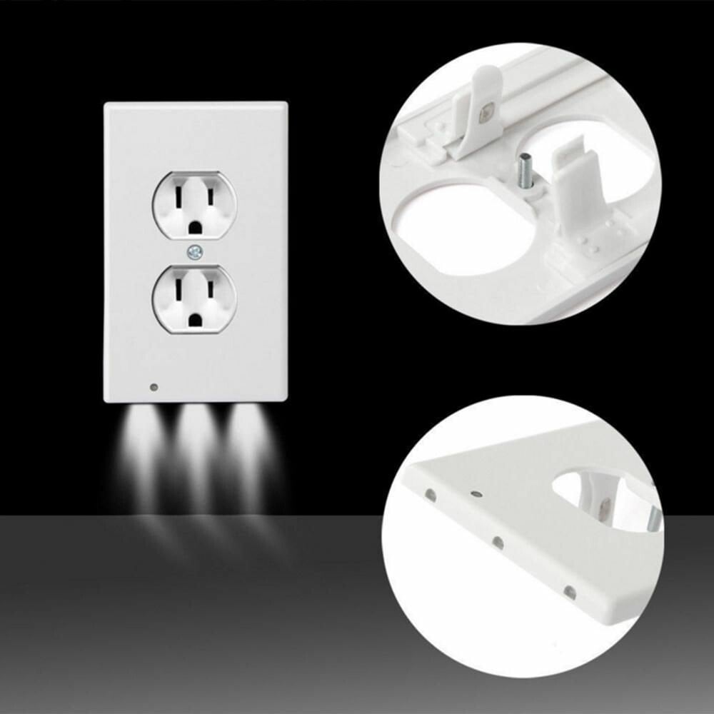 Outlet Cover Plate With Led Night Lights - Buy 3 Free Shipping