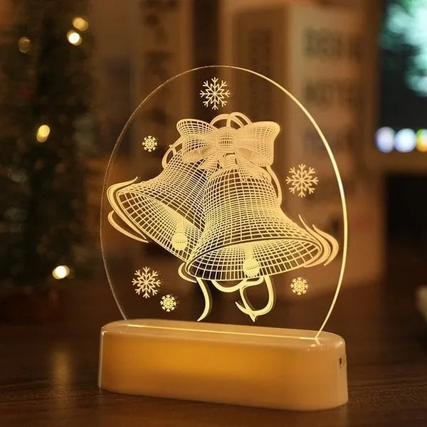 The New Santa Claus snowman Christmas Tree Lights bedroom decor night lights