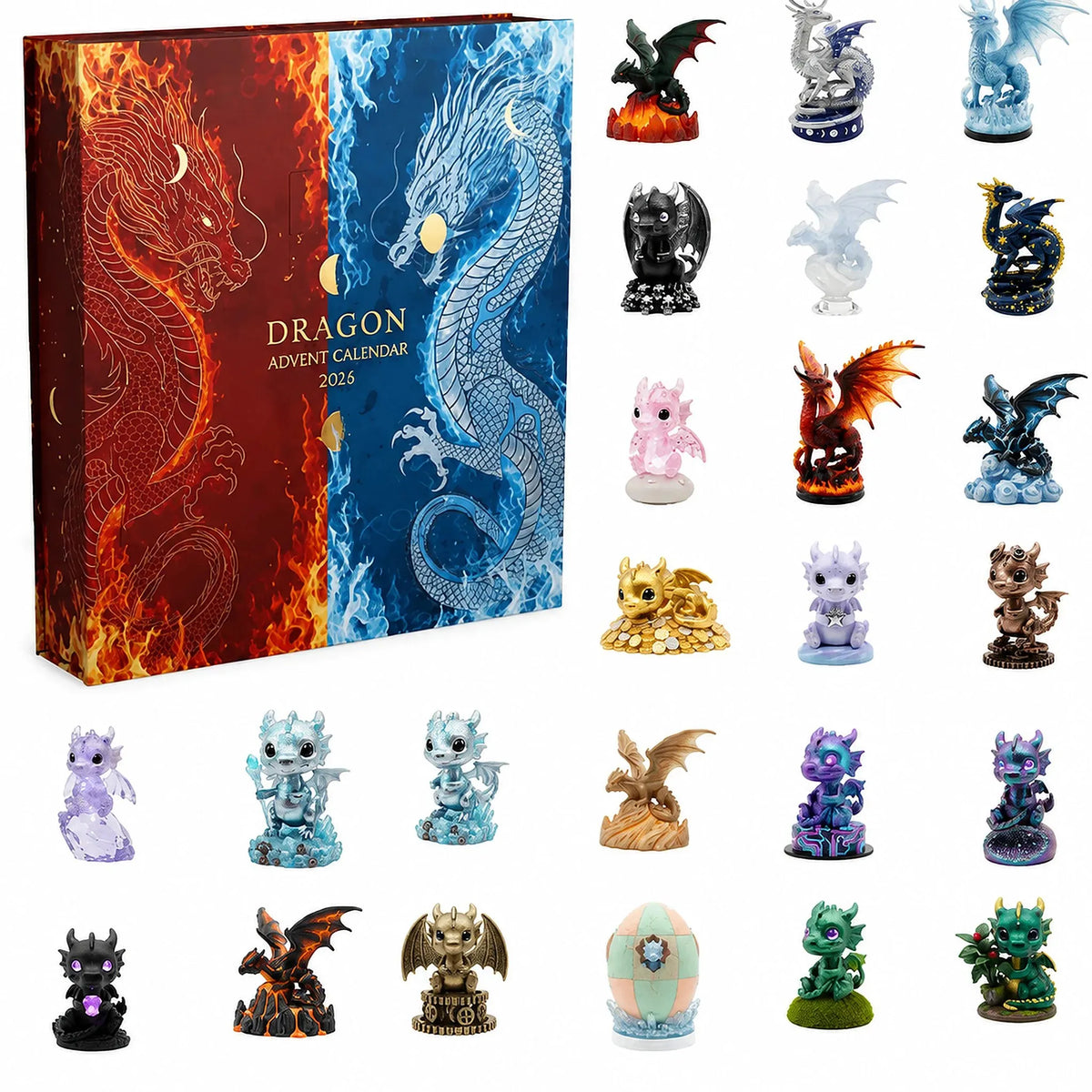 🎉 🌲Christmas Gift--🐉 Dragon Advent Calendar