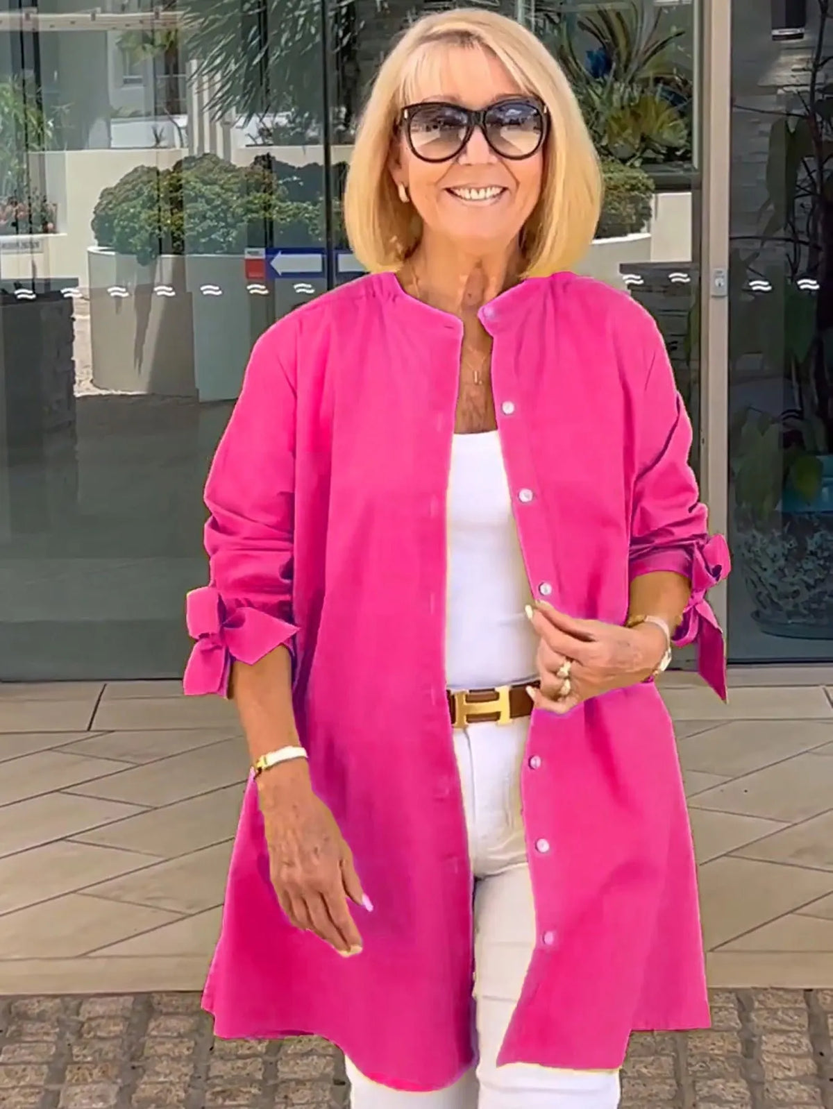 💥NEW ARRIVALS💥Solid Color Long  Shirt Jackets FOR Women
