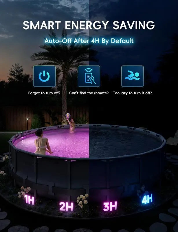 🔥HOT SALE🔥 New Series — Poolside Solar Light for Swimming Pool ✨BUY 3 FREE SHIPPING