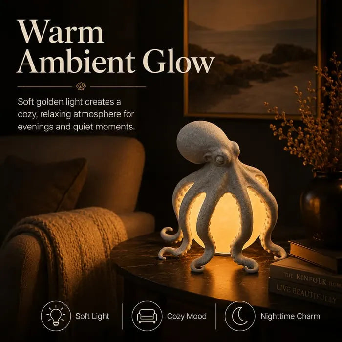🎉Octopus Ocean Decor Table Lamp