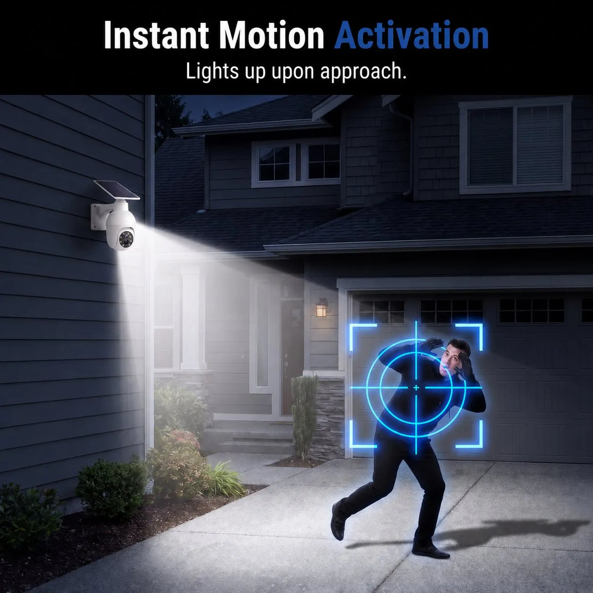 🔥HOT SALE🔥⏰Sale 49% OFF - Solar-Powered Simulated Surveillance Camera Street Light