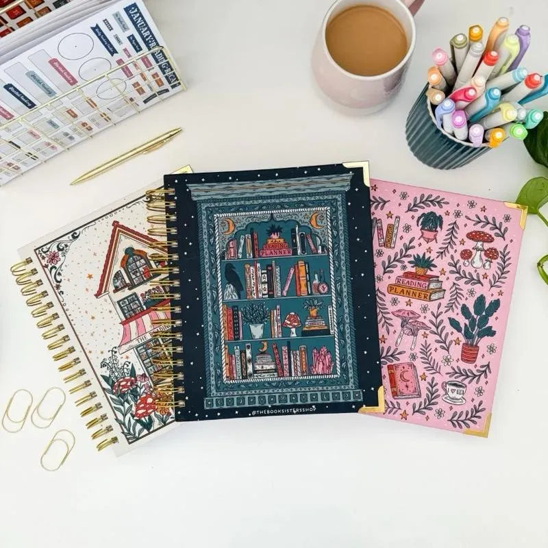 📚Reading Planner for Book Lovers(✨Hardcover)