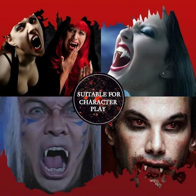 (🔥Hot Sale)Retractable Halloween Vampire Fangs