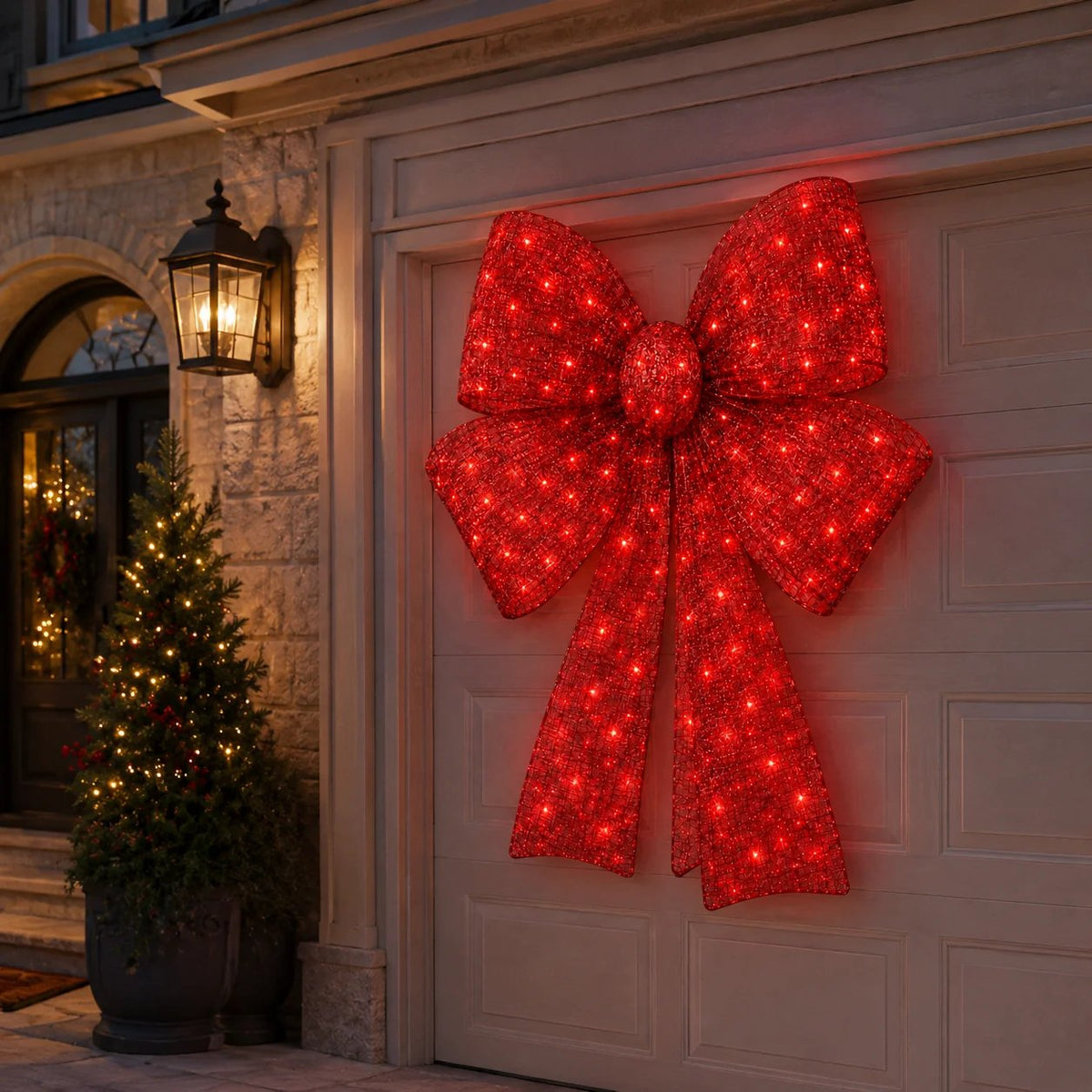 🔥HOT SALE🔥 48-Inch Lighted Christmas Bow 🎀