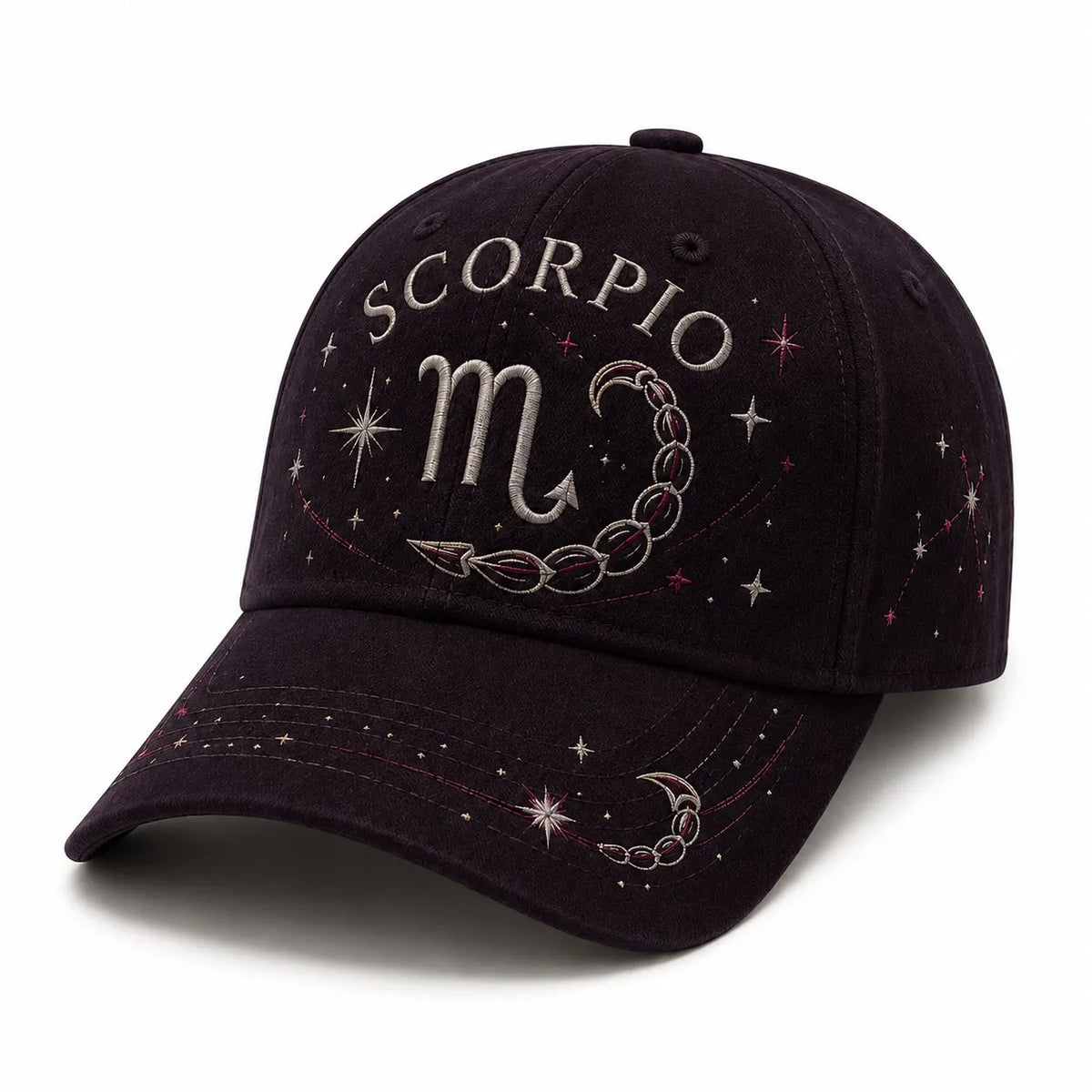 ♈♉♊12 Zodiac Signs Embroidered Cap Collection – Celestial Hats Made for Every Personality