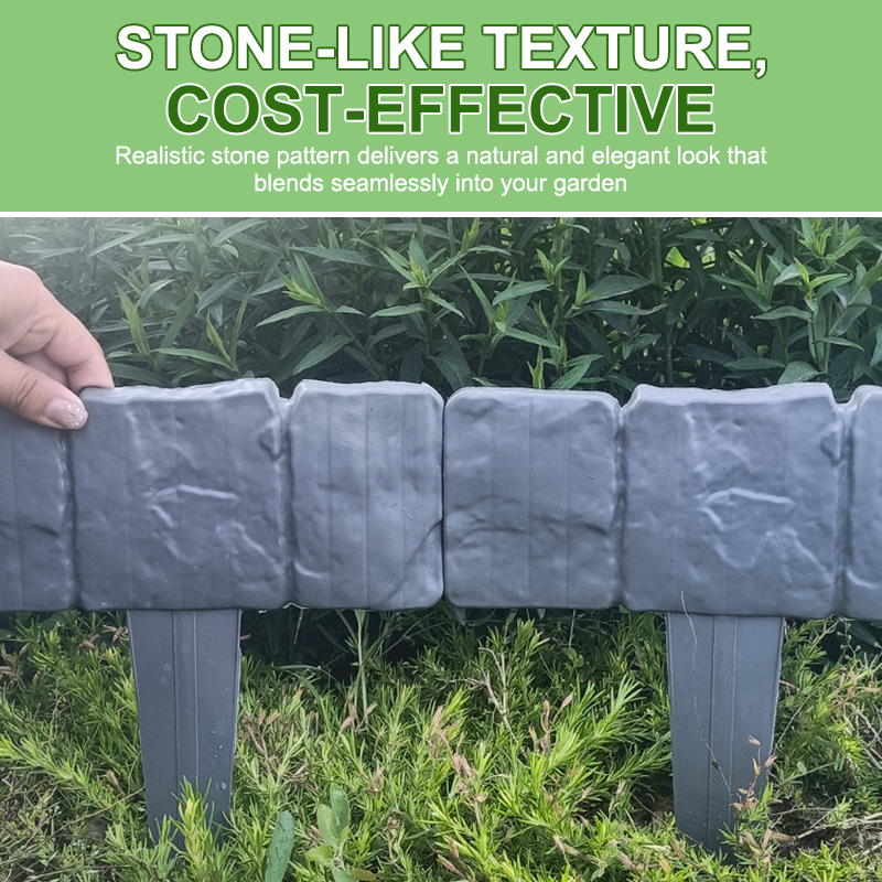 🥳 2026 Promotion 🥳💞 Sales over 50,000 units! 🌿✨ 70% off! Stone-effect garden fence 🏡♻️