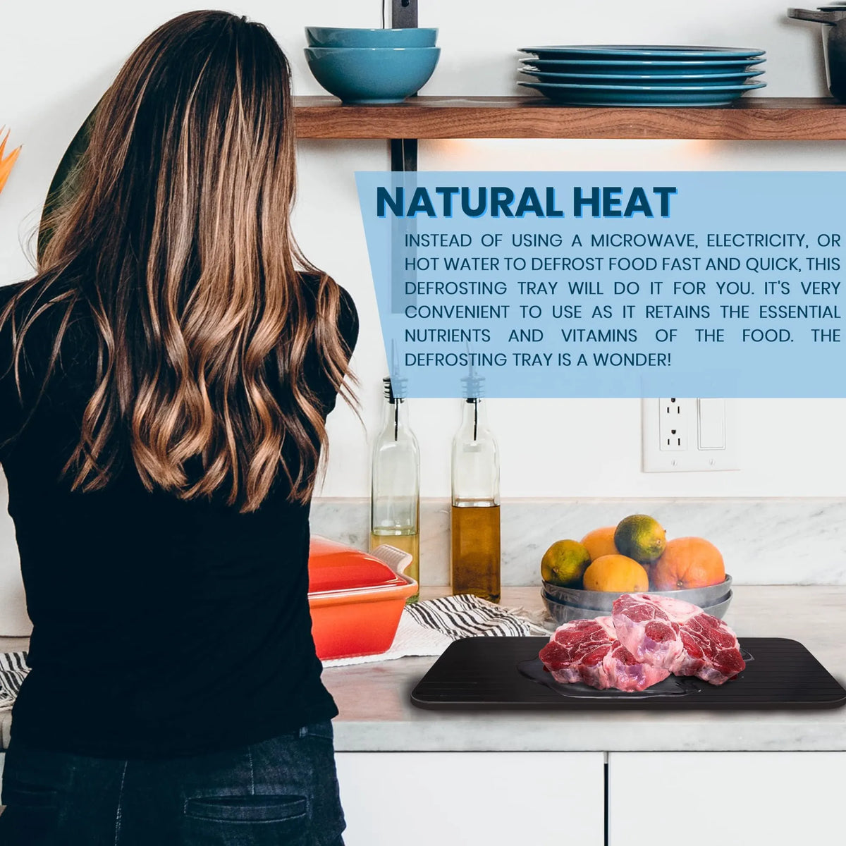 🎁New Year Hot Sale: HALF PRICE- Defrosting Tray for Frozen Meat
