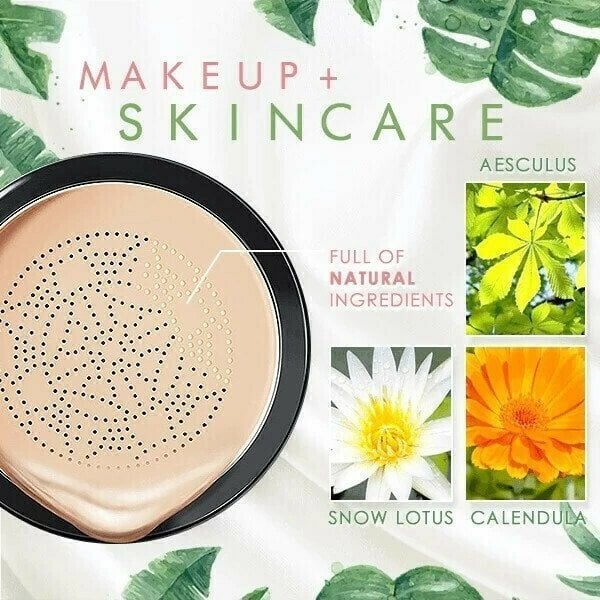 49%OFF- Mushroom Head Air Cushion CC Cream🌸 Buy 1 Get 1 Free(2 pcs)🌸