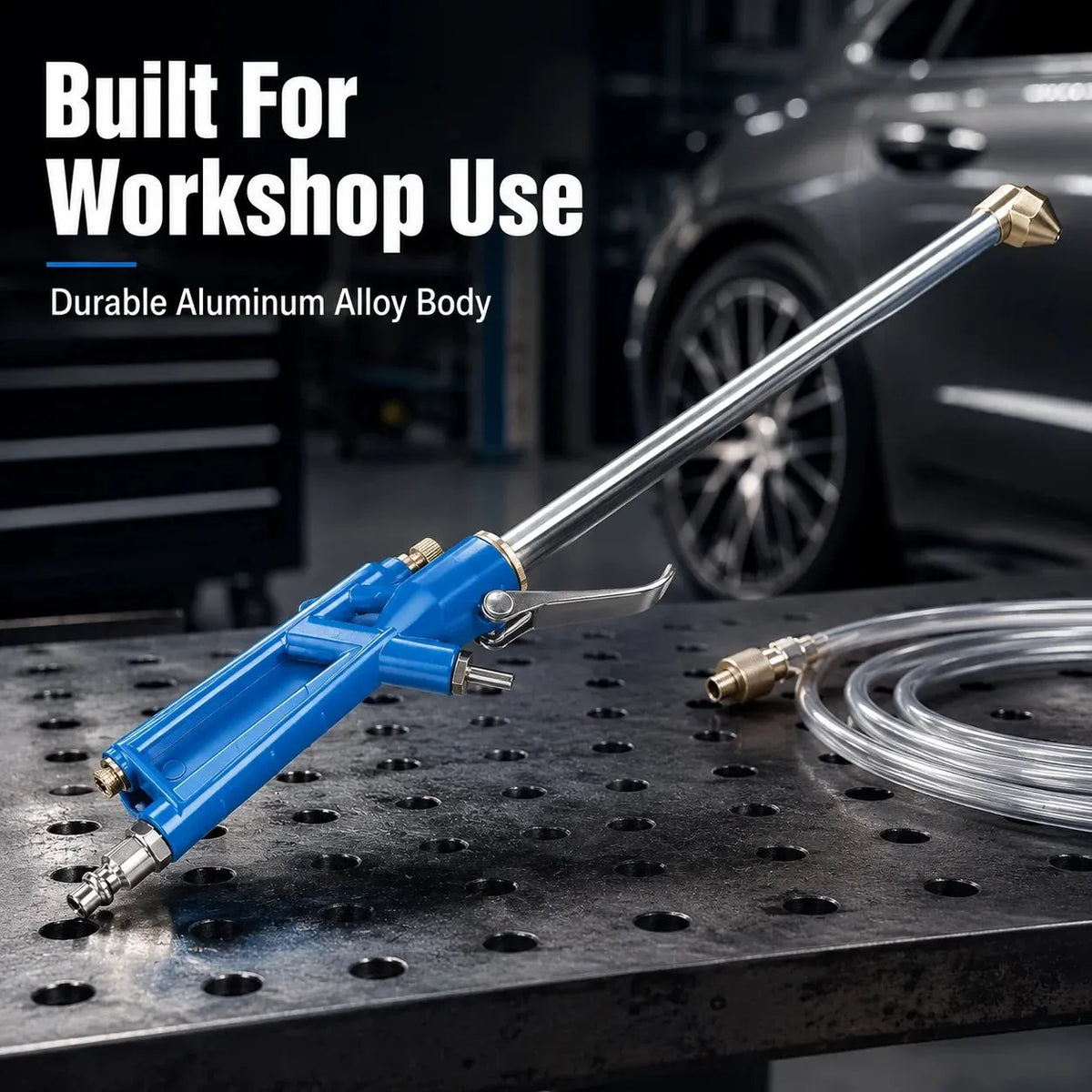 🎉 🛠️ Pneumatic Engine Cleaning Gun with Siphon Hose 🚗