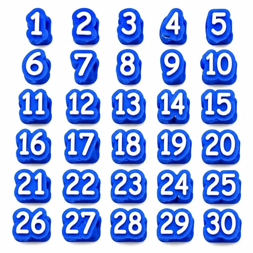 🎁Last Day 50% OFF - Numbered Pencil Toppers
