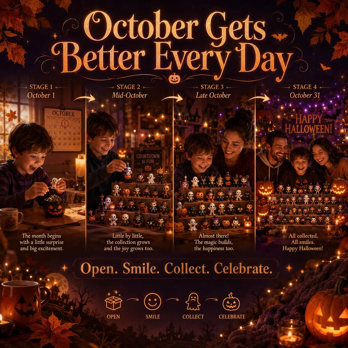 🔥HOT SALE🔥🔥 Halloween Early Discount 50% OFF🎃Build Your Own Spooky Haunted House 👻 DIY Halloween Decor Kit for Endless Halloween Fun