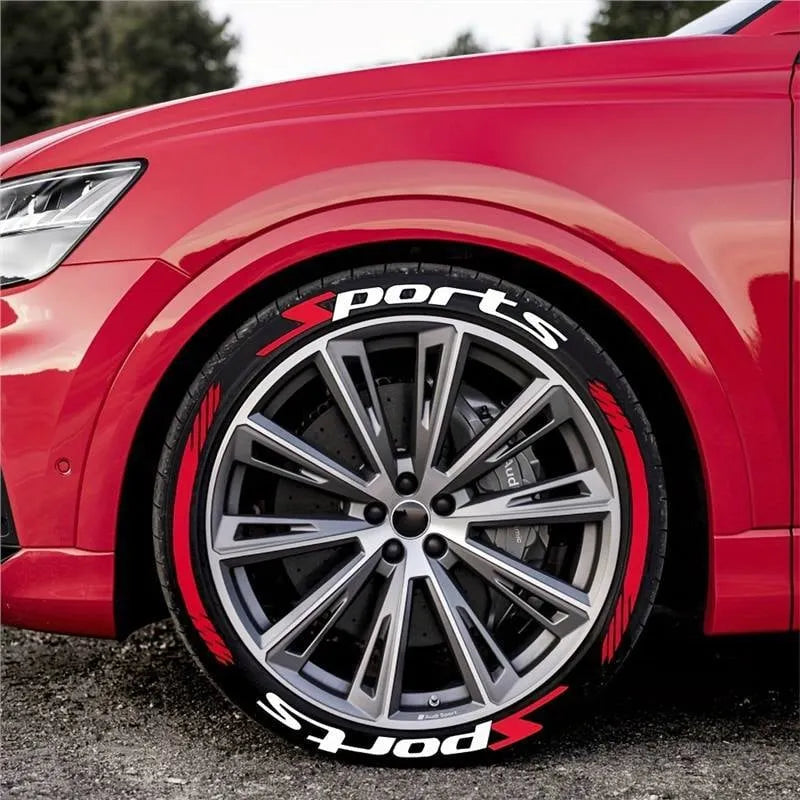 🔥Tire Lettering Stickers | Waterproof Universal Wheel Sidewall Decals(Regular stickers)