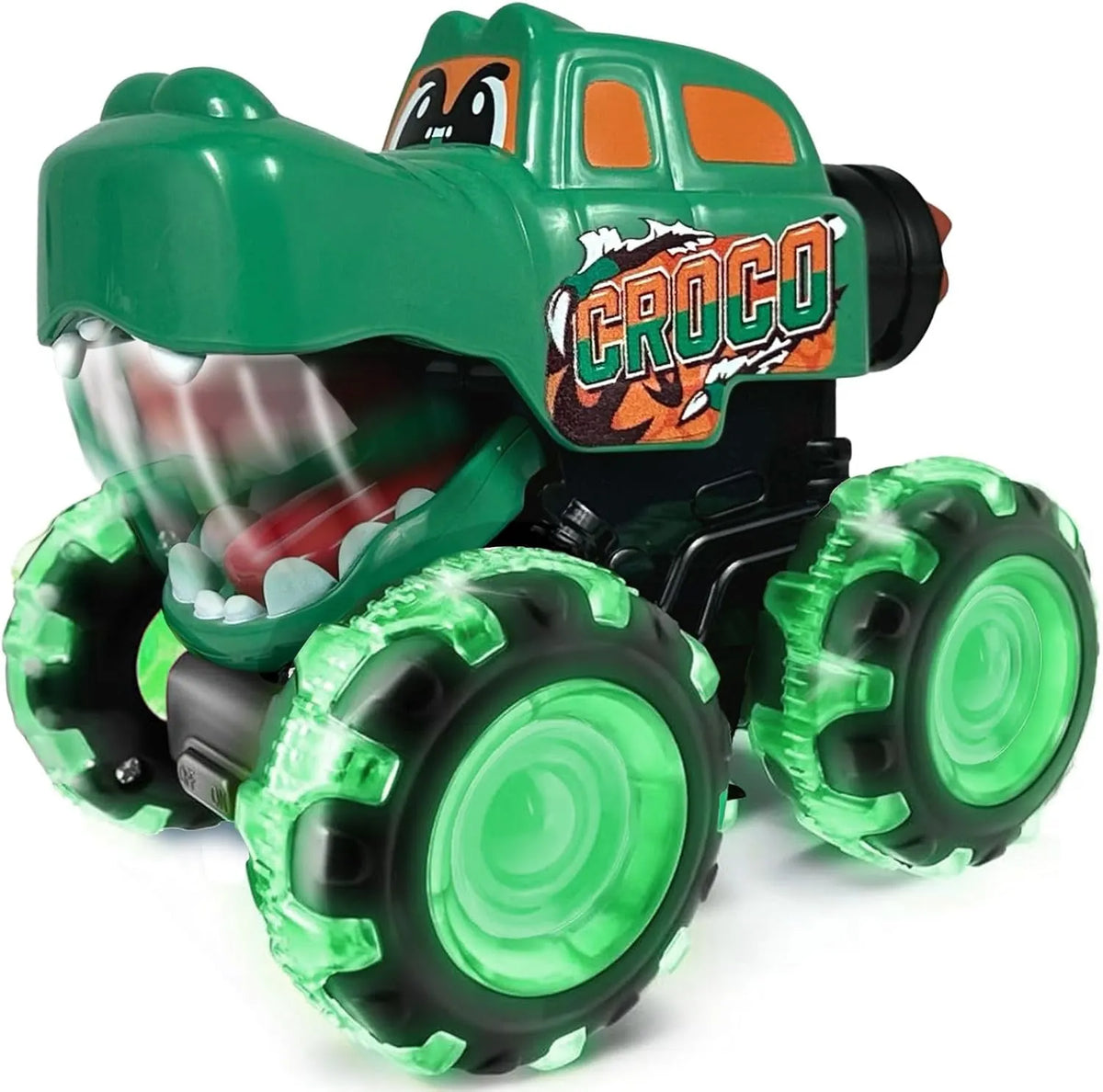 🎉🎁Dino Truck Toy with Motion Activated Light