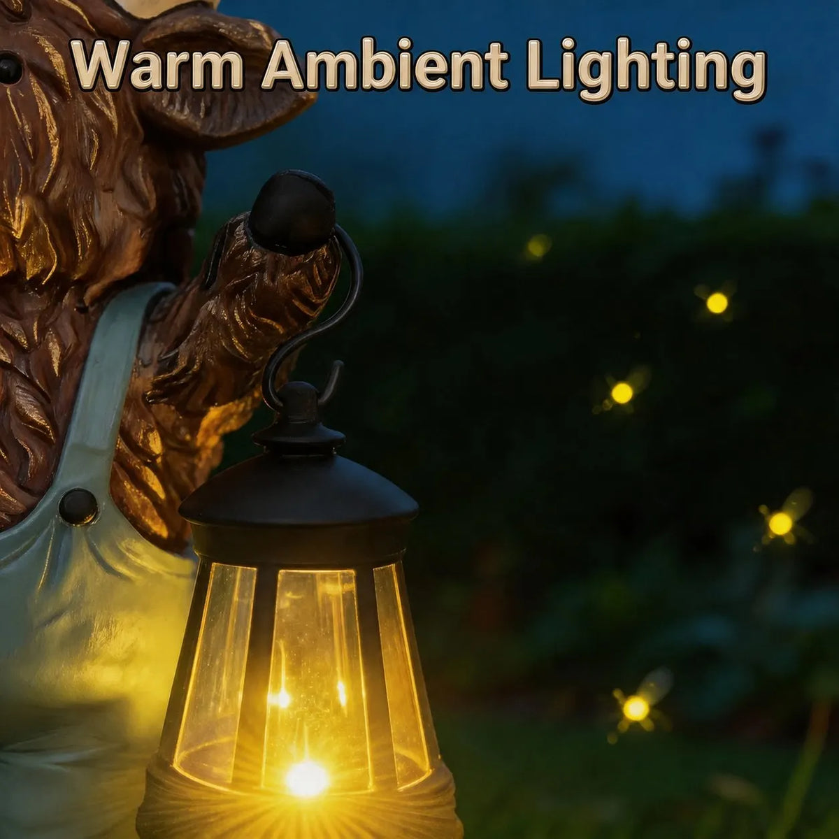 🔥HOT SALE🔥Scottish Highland Bull Garden Welcome Light