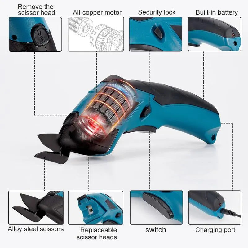 Cordless Electric Scissors