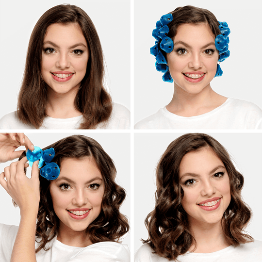 🎁motherr's Day Hot Sale-Heatless Silicone Hair Curlers