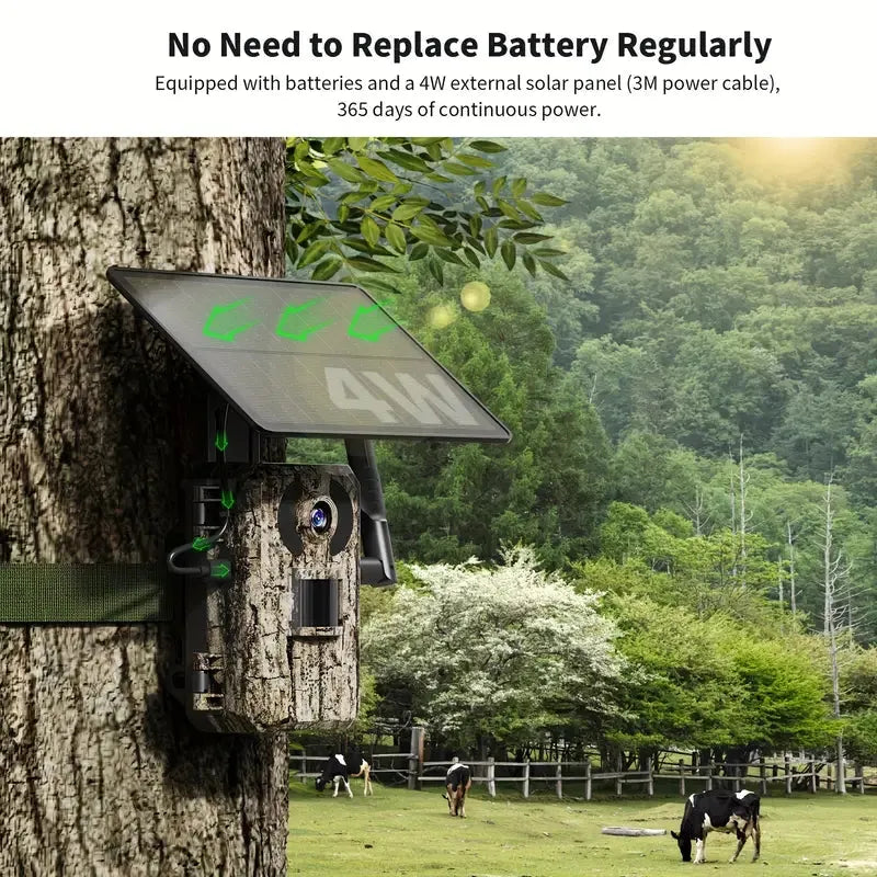 4G LTE Solar Cam w/ Live Streaming