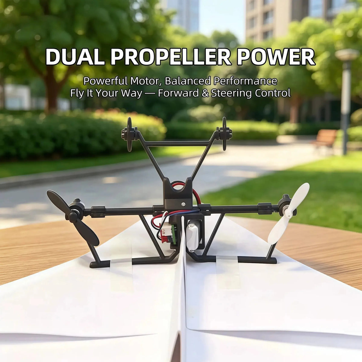 🔥HOT SALE🔥✈️ RC Paper Airplane Power Kit – Remote Control STEM Flying Toy 🚀