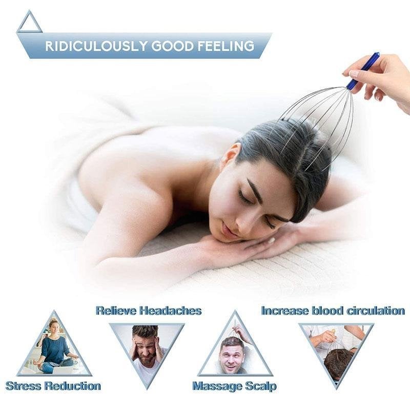🔥 Last Day Promotion -  Octopus Head Massager