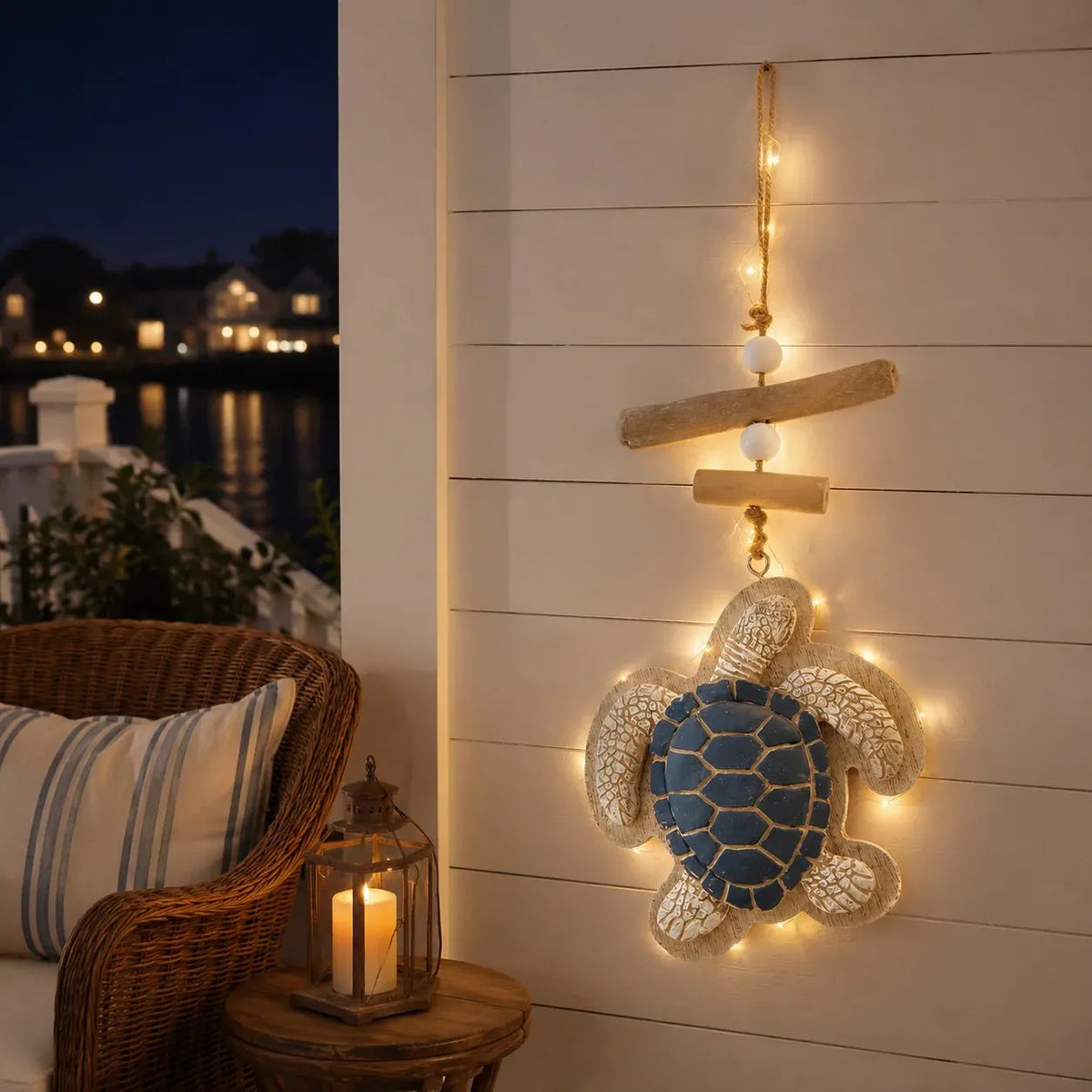 🔥HOT SALE🔥🔥Last Day 49% OFF🔥Glowing Coastal Sea Turtle Wall Art