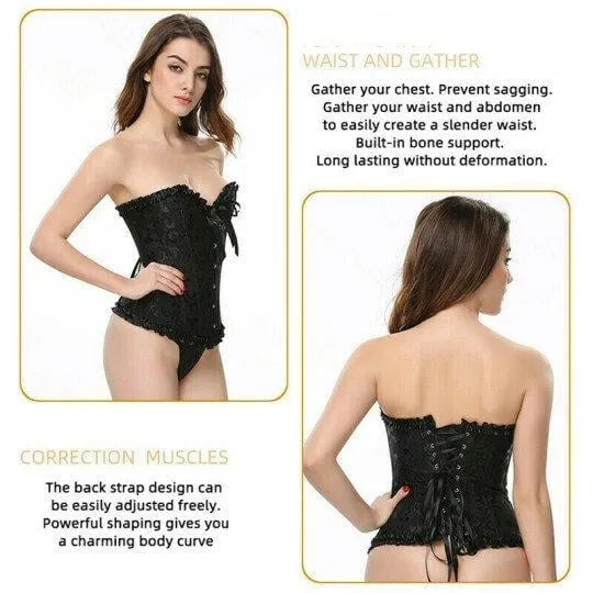 🔥Last day 49% OFF -Sexy Woman Lace Corset-BUY 2 FREE SHIPPING