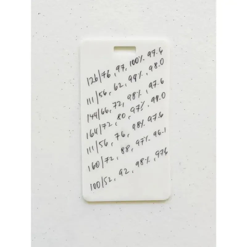 🩺Erasable  | Dual-Side Writable, Fade-Proof & No Blur (🖊Write. Wipe. Repeat.) 🎁Free Badge Clip Included📋