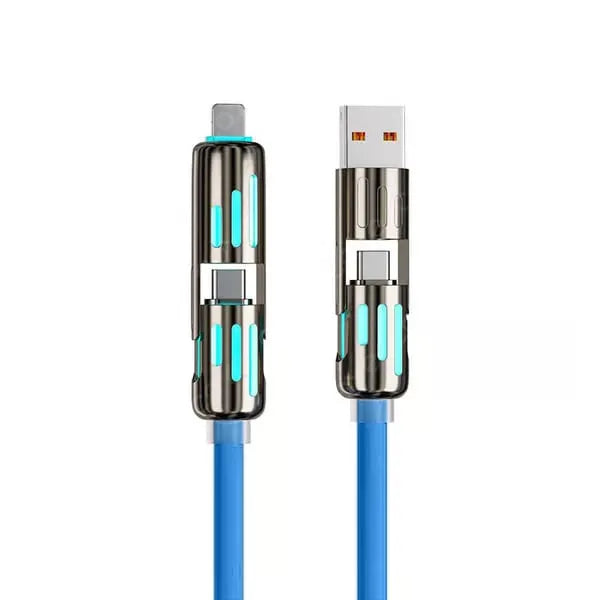 🔥 4-in-1 USB Charging Cable fast charging👍Buy 2 Free Shipping