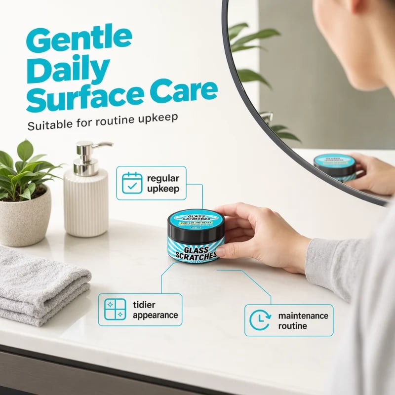 🔥HOT SALE🔥Hot Sale 50% OFF🔥 Multi-Purpose Glass Scratch Repair Paste – 30g, for Windows, Mirrors & Car Glass 🪟