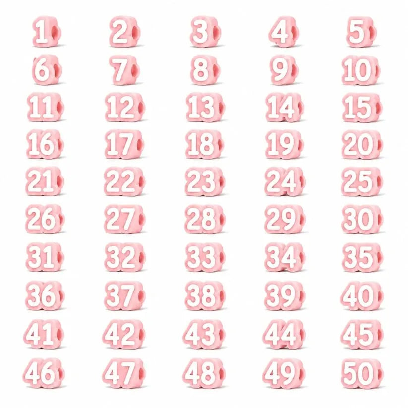 🎁Last Day 50% OFF - Numbered Pencil Toppers