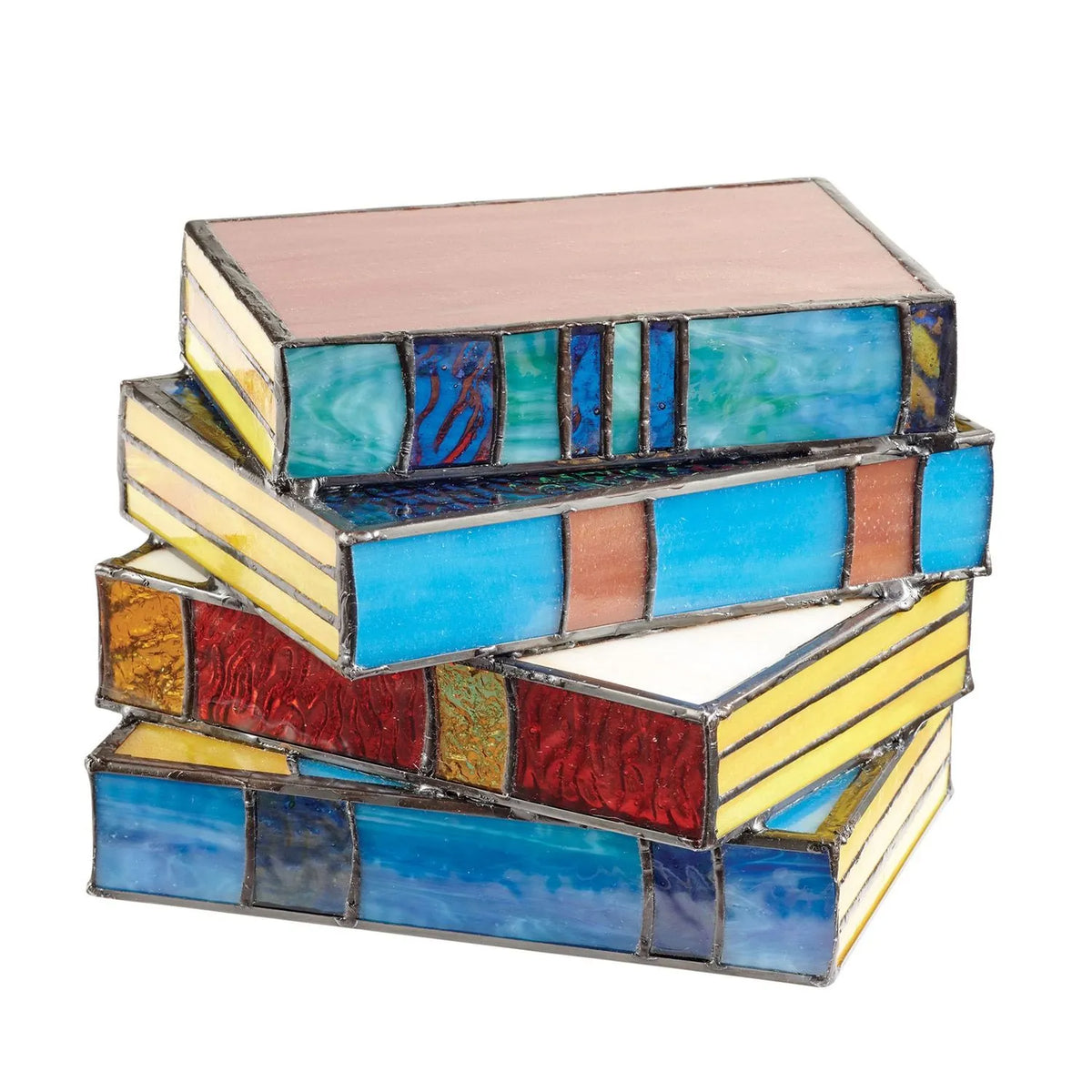 📚Stained Glass Stacked Books Lamp
