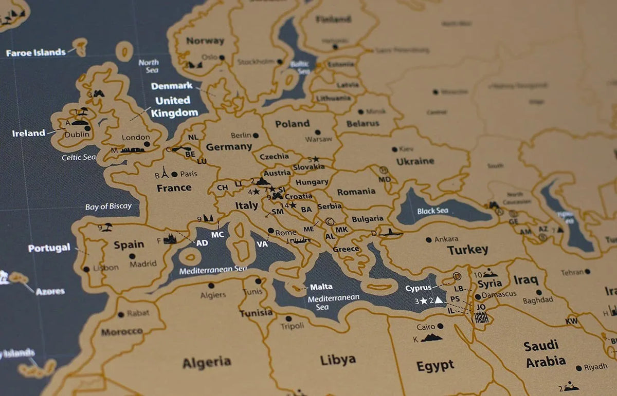🔥HOT SALE🔥Scratch Map of the World
