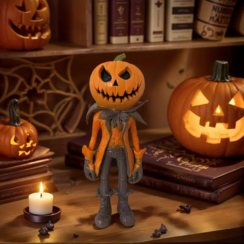 🎉🌟👻Halloween Pumpkin Man Figurine/Decoration🎃