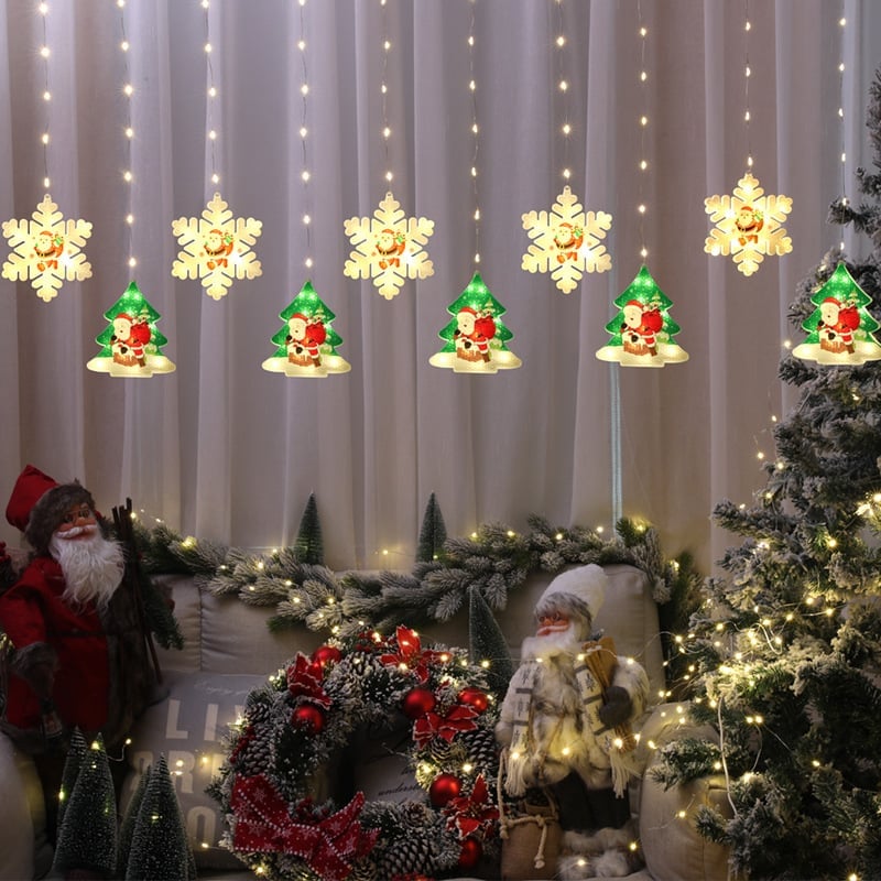 🎅Early Christmas Sale-49% OFF - Christmas Decor Ring Lights(🔥The 2nd one is 50% off🔥)
