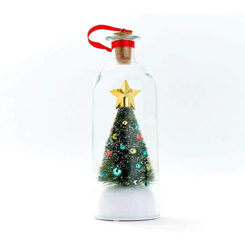 Christmas Tree Message Bottle – A Heartfelt Voice Keepsake Gift for Family & Loved Ones