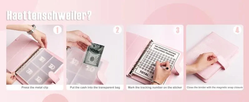 🔥Last 4 hours Sale: Save 50% -100 Envelopes Money Saving Challenge