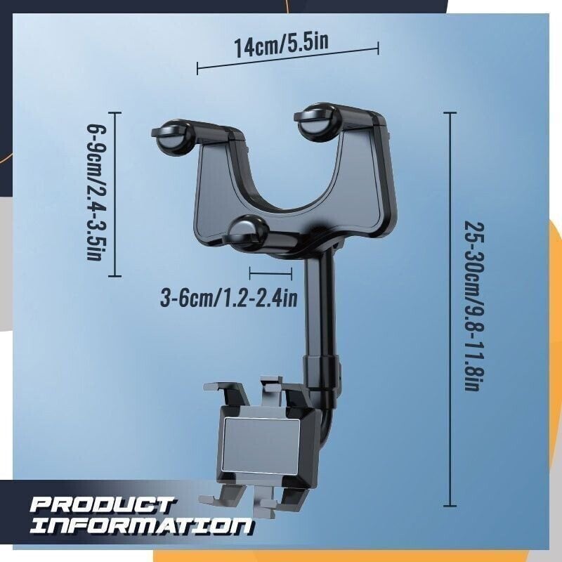 💖Hot Sale- 45% OFF🌹NEW Rotatable Car Phone Holder