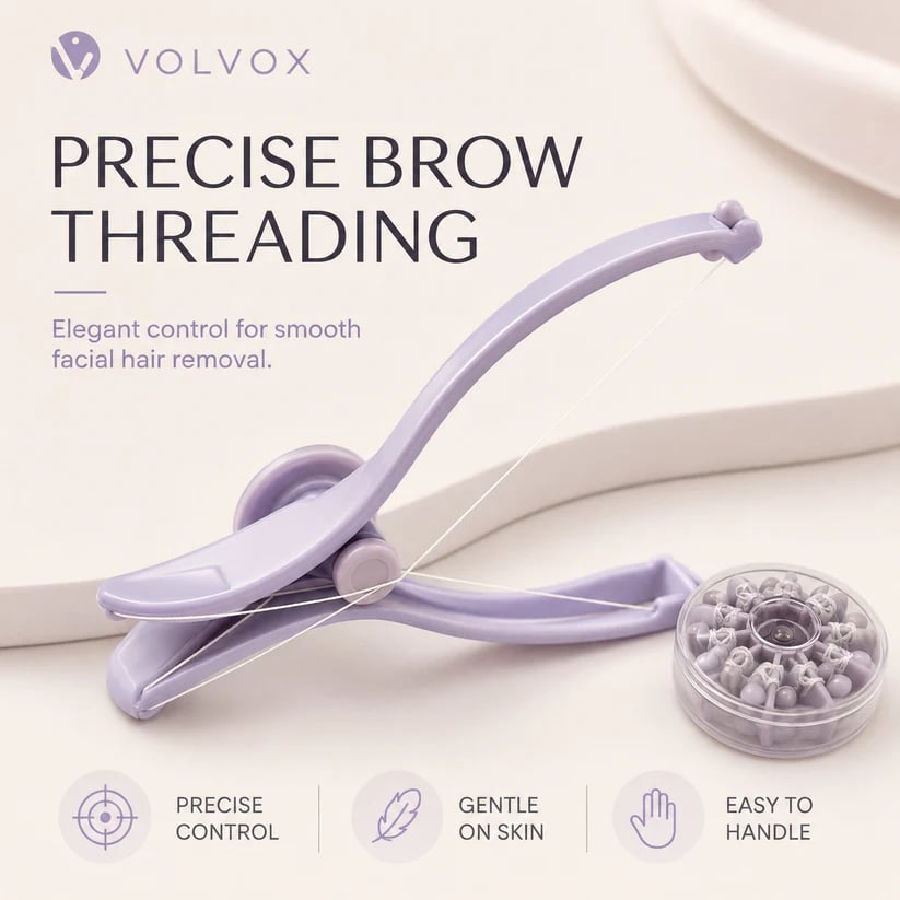 🪞Precision Brow Threader – Easy At-Home Eyebrow Shaping✨