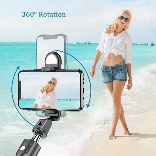 🎸New 6 In 1 Wireless Bluetooth Selfie Stick